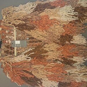 Multicolor Shaggy Fringe Jacket